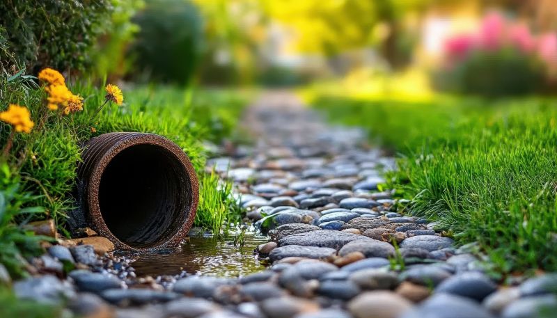 Landscaping Drainage Installation in Tuscaloosa, AL